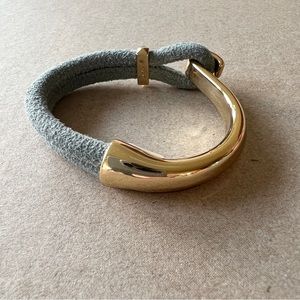 Anthropologie Suede Bracelet with Hook